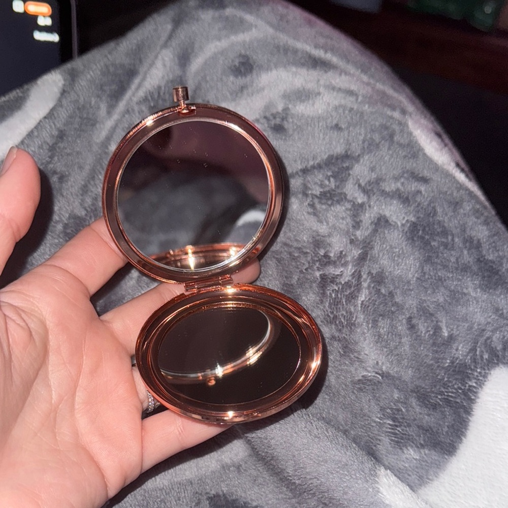 NWP Rose Gold Compact Mirror